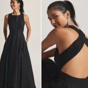 Elegant Black Sleeveless Mini Dress